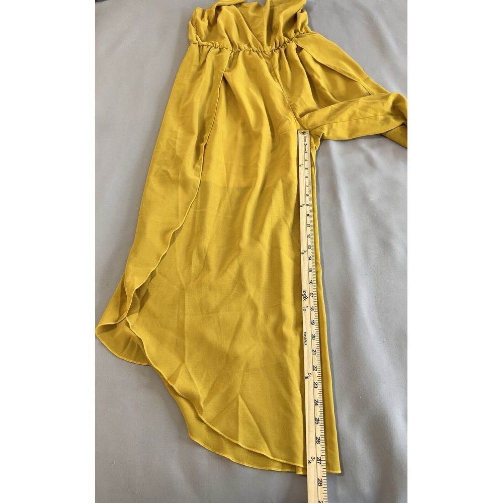 Emery Rose Jumpsuit Yellow Sz Large NWT Women's - Picture 7 of 12